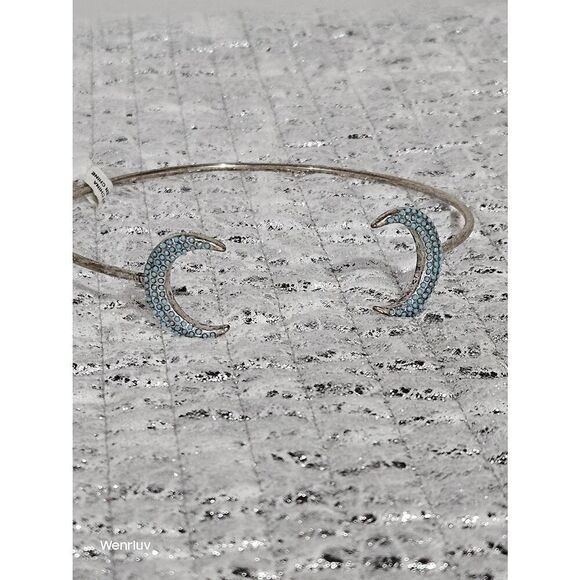 Free People Half Moon Arm Bank Turqouise - Picture 1 of 4